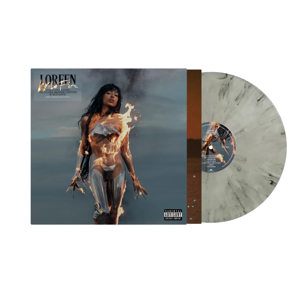 Loreen – Wildfire – LP grey marbled vinyl