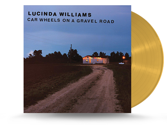 Lucinda Williams – Car Wheels on a Gravel Road LP (yellow vinyl)