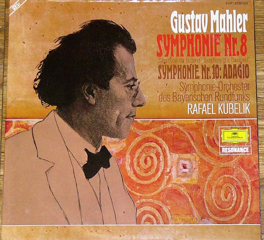 Gustav Mahler, Symphonie-Orchester Des Bayerischen Rundfunks, Rafael Kubelik – Symphonie Nr. 8 "Symphonie Der Tausend" · "Symphony Of A Thousand" / Symphonie Nr. 10: Adagio – 2LP
