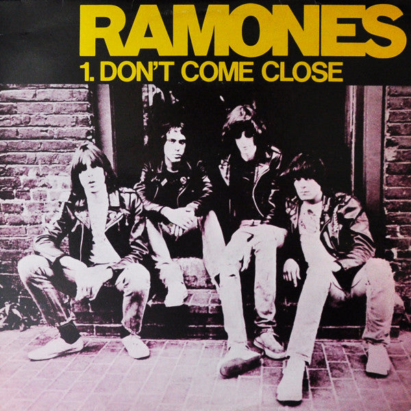 Ramones – Don't Come Close – LP yellow vinyl