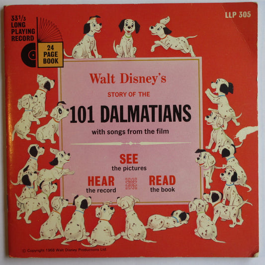 Jean Aubrey – Story of the 101 Dalmatians – 7” + storybook