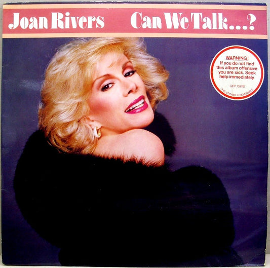 Joan Rivers – Can We Talk...? – LP