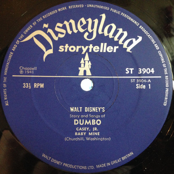 Walt Disney's Story of Dumbo – LP Gatefold
