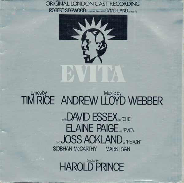 Andrew Lloyd Webber, Tim Rice – Evita (Original London Cast Recording) – LP