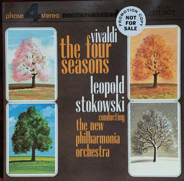 Antonio Vivaldi, Leopold Stokowski Conducting New Philharmonia Orchestra – The Four Seasons – LP