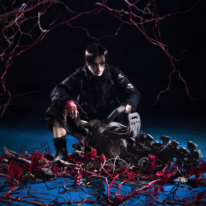 Luke Black – Chainsaws in Paradise: PARASITE Edition  – 2LP red & black vinyl