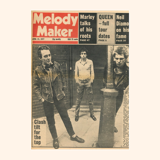 Melody Maker – 23 April 1977 (The Clash)