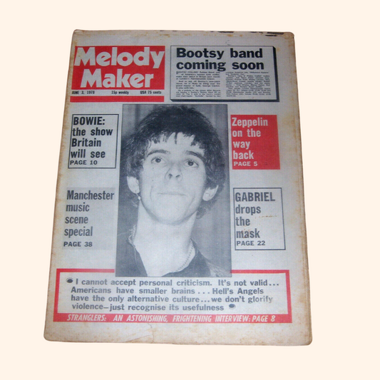 Melody Maker – 3 June 1978 (The Stranglers)