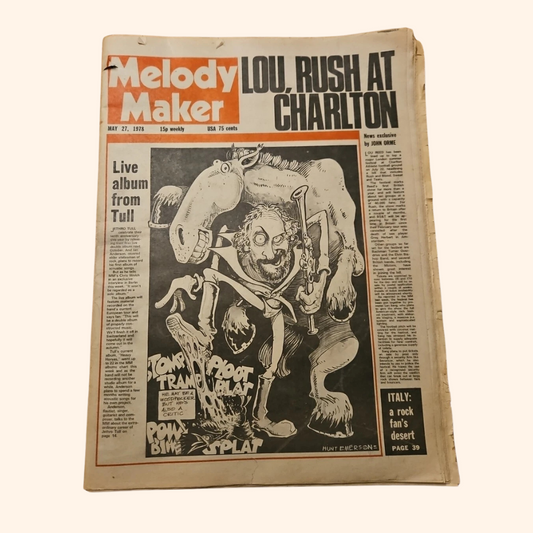 Melody Maker – 27 May 1978 (Jethro Tull)