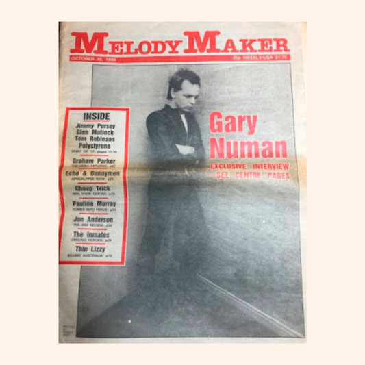 Melody Maker – 18 October 1980 (Gary Numan)
