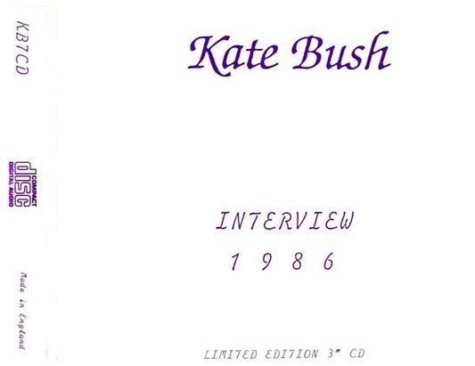 Kate Bush – Interview 1986
