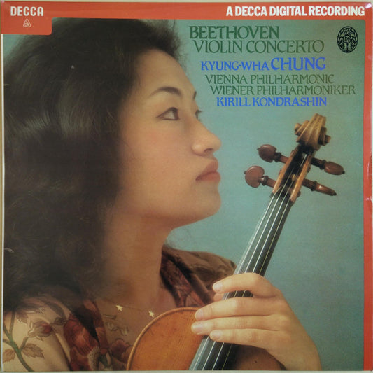 Ludwig van Beethoven, Kyung-Wha Chung, Wiener Philharmoniker, Kiril Kondrashin – Violin Concerto – LP