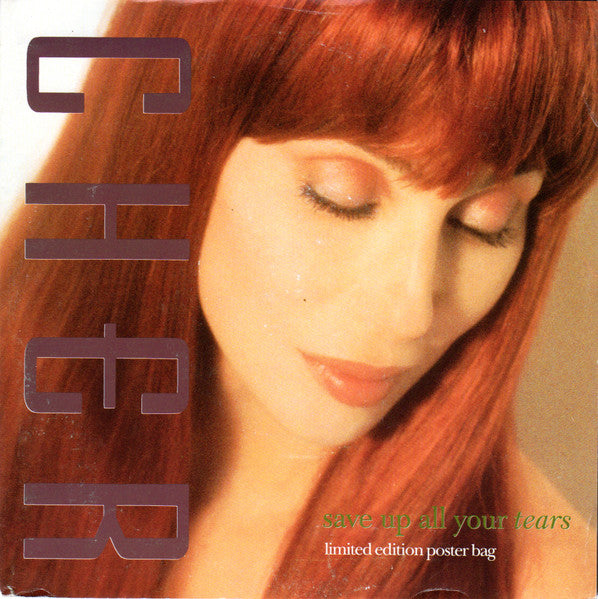 Cher – Save Up All Your Tears – 7” poster bag