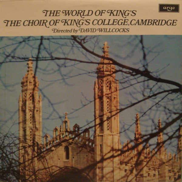 The King's College Choir Of Cambridge Directed By David Willcocks – The World of King's – LP