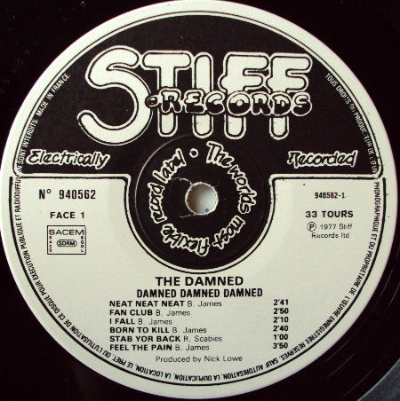 The Damned – Damned Damned Damned – LP