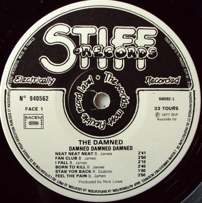 The Damned – Damned Damned Damned – LP