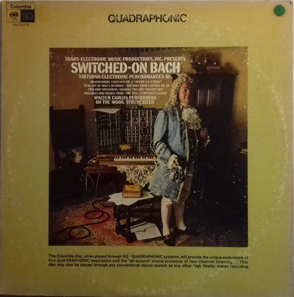 Wendy Carlos – Switched-On Bach (Quadrophonic) – LP
