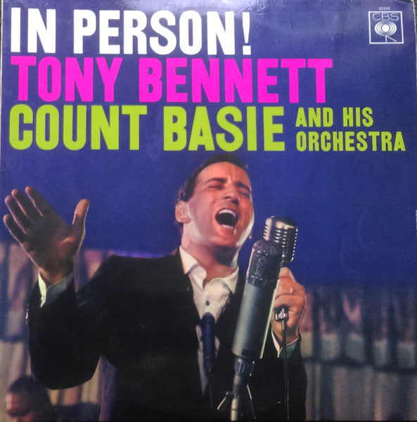 Tony Bennett, Count Basie Orchestra – In Person! – LP