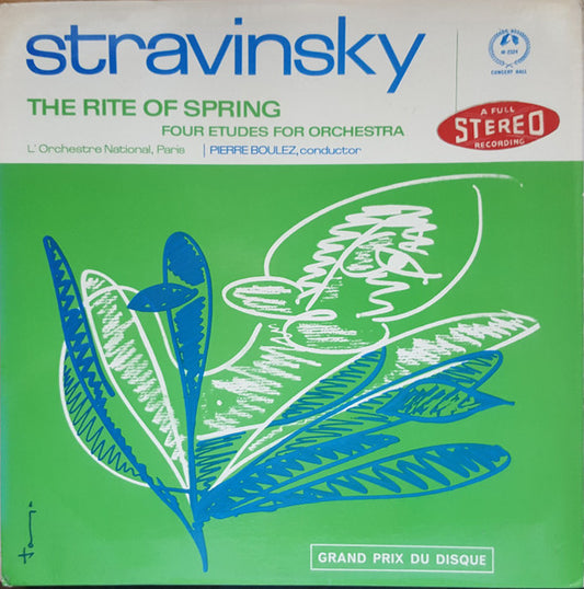Igor Stravinsky, Orchestre National De France | Pierre Boulez – The Rite Of Spring / Four Etudes For Orchestra