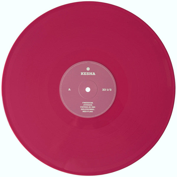 Kesha – . (hot pink vinyl)
