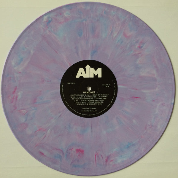 Ramones – Ramones – LP blue marbled vinyl (1987 Australian reissue)