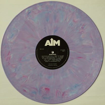 Ramones – Ramones – LP blue marbled vinyl (1987 Australian reissue)