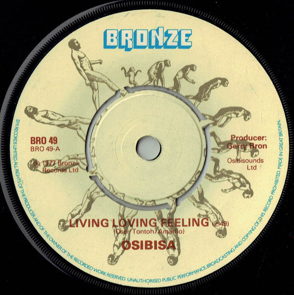 Osibisa – Living Loving Feeling – 7"