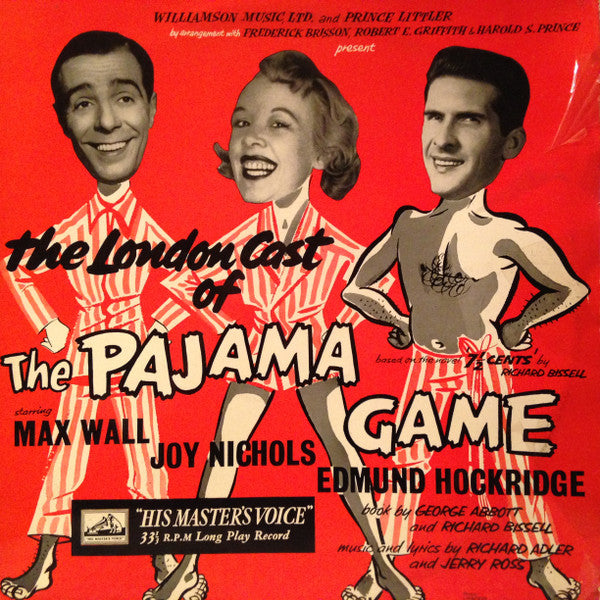 Max Wall, Joy Nichols, Edmund Hockridge, Richard Adler, Jerry Ross – The Pajama Game (London Cast) – LP