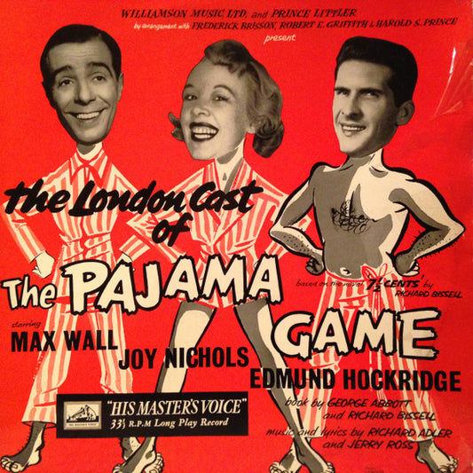 Max Wall, Joy Nichols, Edmund Hockridge, Richard Adler, Jerry Ross – The Pajama Game (London Cast) – LP