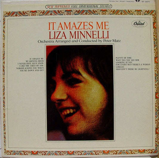 Liza Minnelli – It Amazes Me