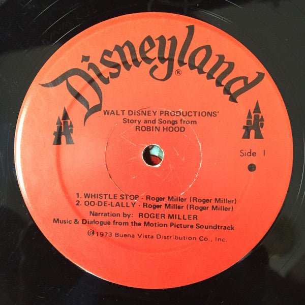 Walt Disney Productions – Story and Songs from Robin Hood – LP