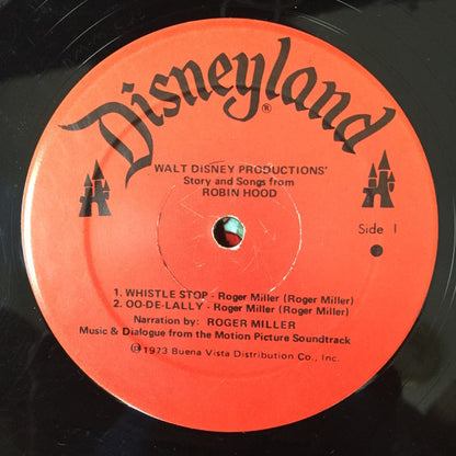 Walt Disney Productions – Story and Songs from Robin Hood – LP