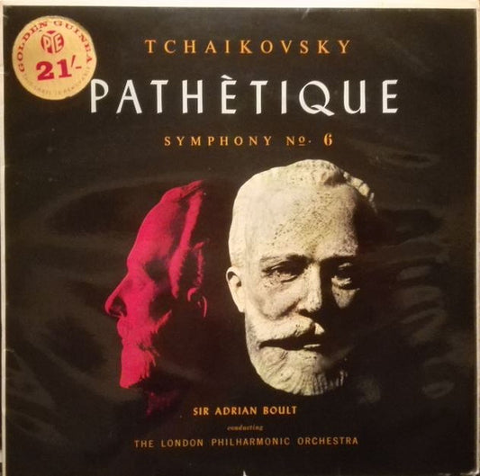 Pyotr Ilyich Tchaikovsky, Sir Adrian Boult Conducting London Philharmonic Orchestra – Pathètique (Symphony No. 6) – LP