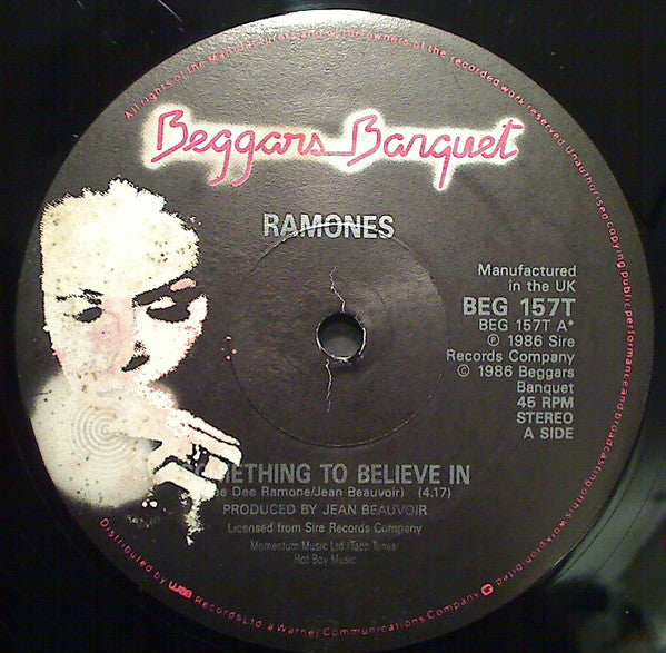 Ramones – Something To Believe In – 12" single