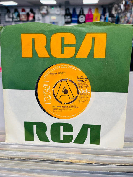 Wilson Pickett – Soft Soul Boogie Woogie – 7” promo