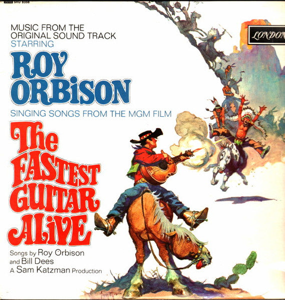Roy Orbison – Singing Songs From The M.G.M Film "The Fastest Guitar Alive" – LP