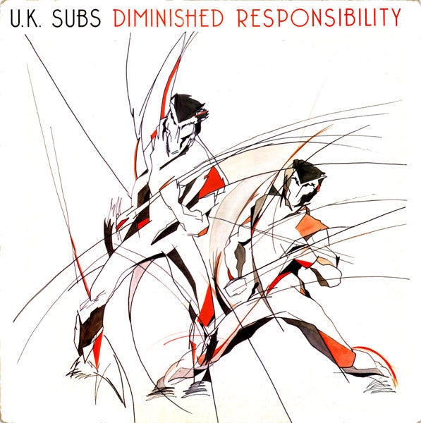 UK Subs – Diminished Responsibility – LP red vinyl