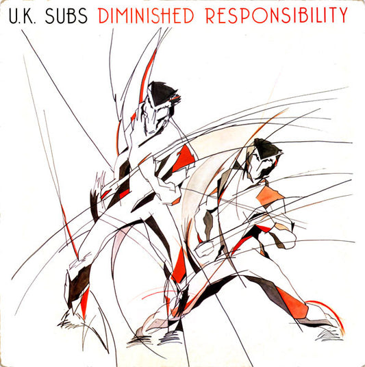 UK Subs – Diminished Responsibility – LP red vinyl
