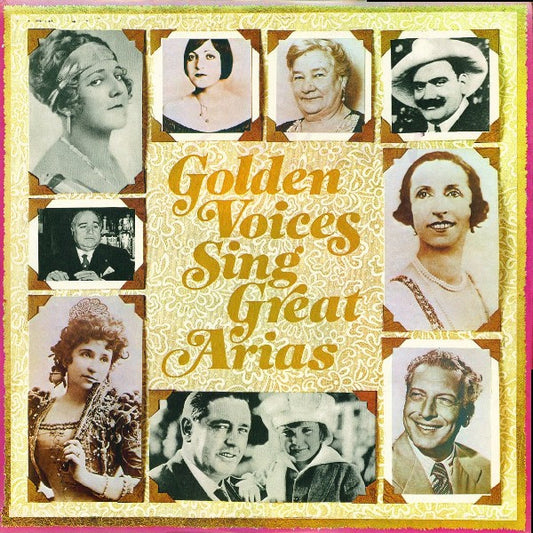Various – Golden Voices Sing Great Arias – LP
