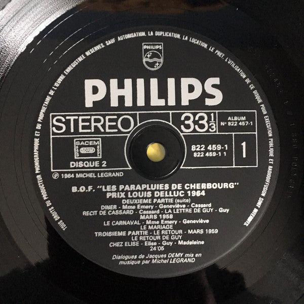 Michel Legrand – Les Parapluies De Cherbourg – 2LP