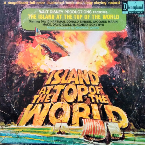 Thurl Ravenscroft – The Island at the Top of the World – LP + storybook