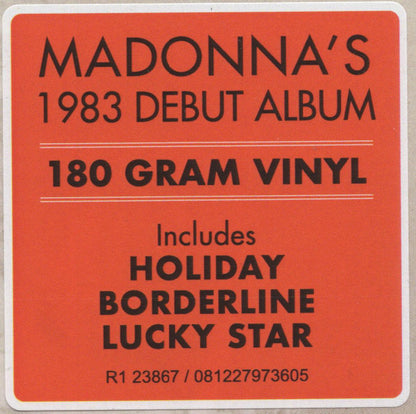 Madonna – Madonna – LP