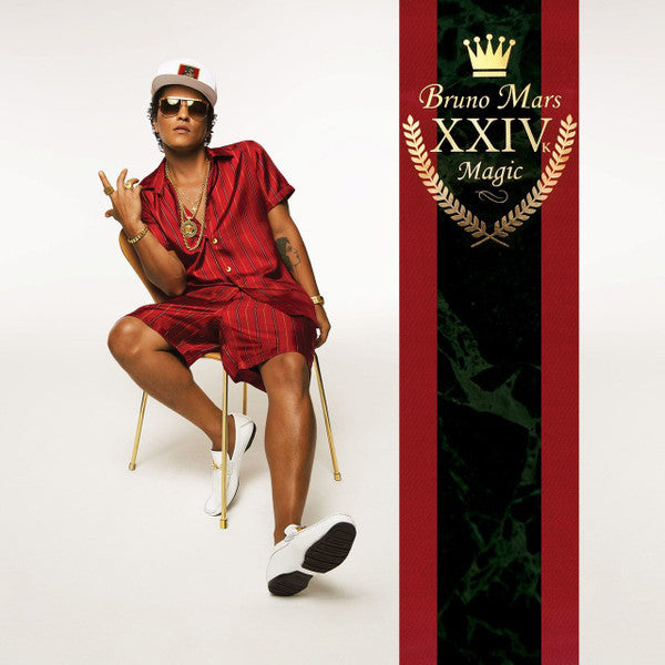 Bruno Mars – XXIVK Magic  – LP crystal clear vinyl