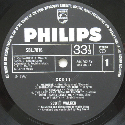 Scott Walker – Scott – LP