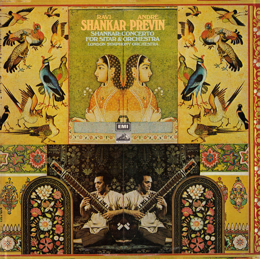 Ravi Shankar & André Previn - London Symphony Orchestra – Concerto For Sitar & Orchestra – LP