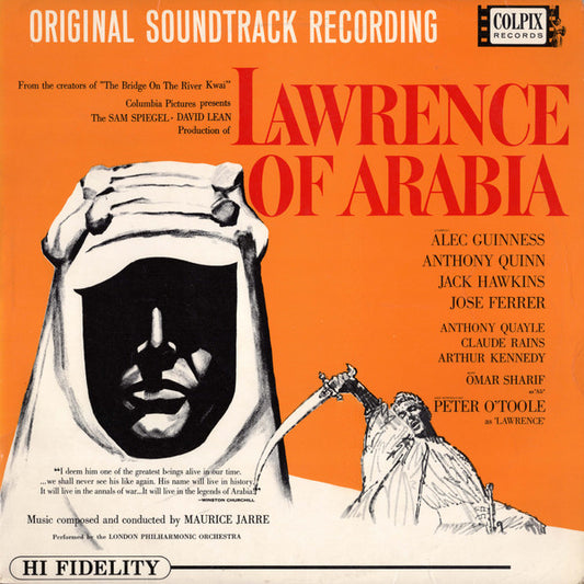 Maurice Jarre, London Philharmonic Orchestra – Lawrence of Arabia—Original Soundtrack Recording