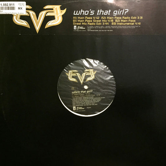 Eve – Who's That Girl? 12"