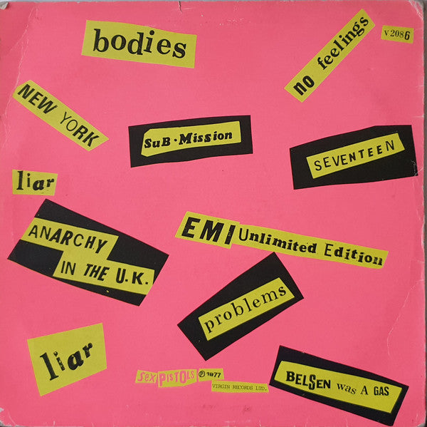Sex Pistols – Never Mind The Bollocks Here's The Sex Pistols – LP (1978 repress)