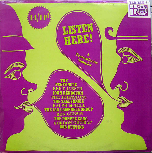 Various – Listen Here! A Transatlantic Sampler – LP