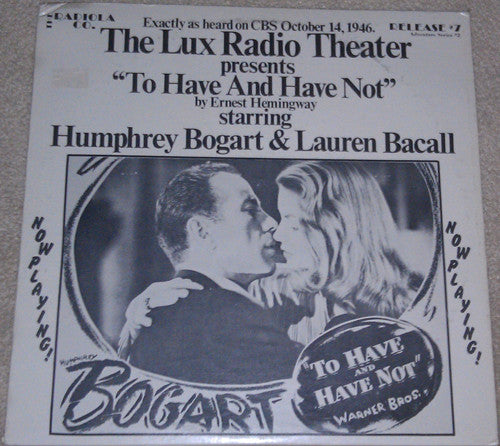 Various – To Have and Have Not LP